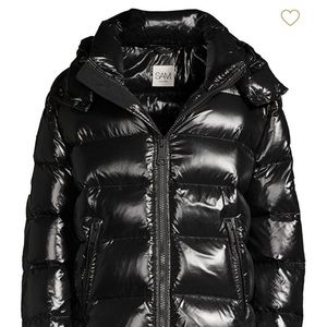 Sam Men’s black Bomber coat